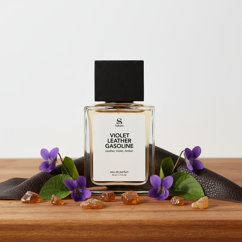 Violet Leather Gasoline